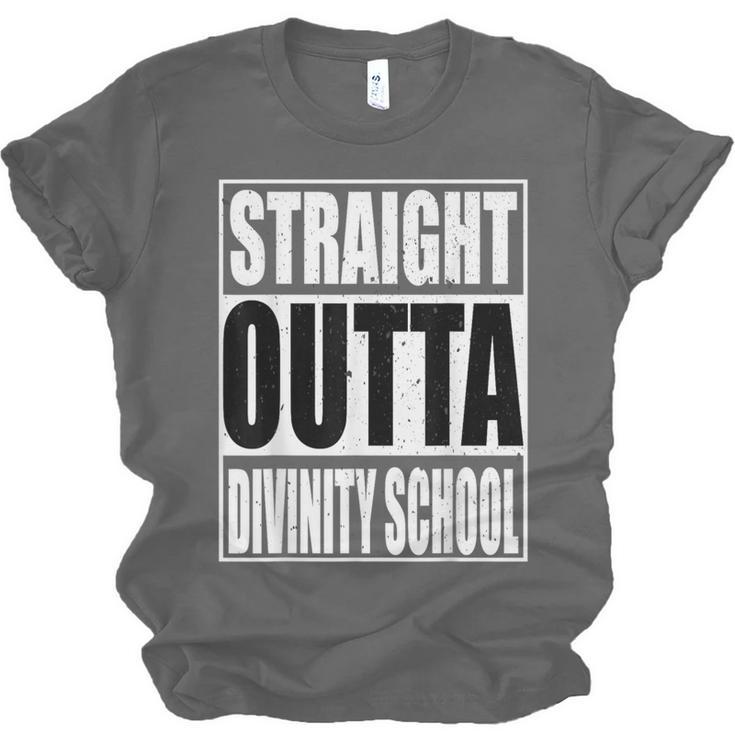 Cool Straight Outta Divinity School Graduation Shirt Unisex Jersey T-Shirt