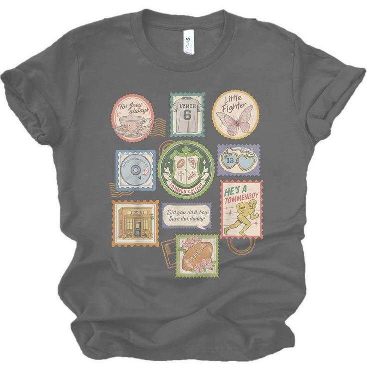 Coquette Boys Of Tommen Books Stamp Tommen College Tees Unisex Jersey T-Shirt