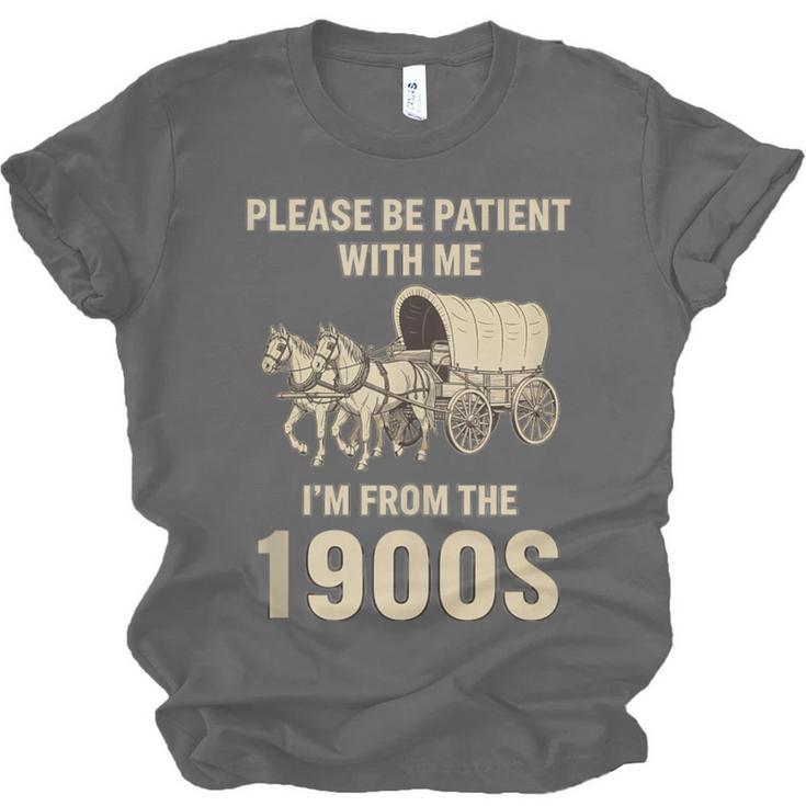 Country Please Be Patient With Me I'm From The 1900s Vintage Unisex Jersey T-Shirt