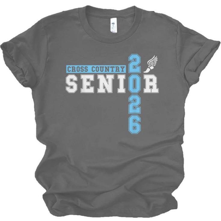 Cross Country Senior Night XC Senior 2026 Graduation 50 Unisex Jersey T-Shirt