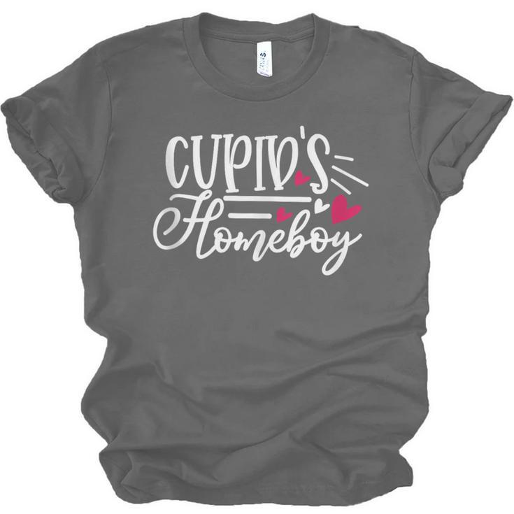 Cupid's Homebody Introvert Valentine's Day Home Unisex Jersey T-Shirt Cupid's Homebody Introvert Valentine's Day Home Unisex Jersey T-Shirt