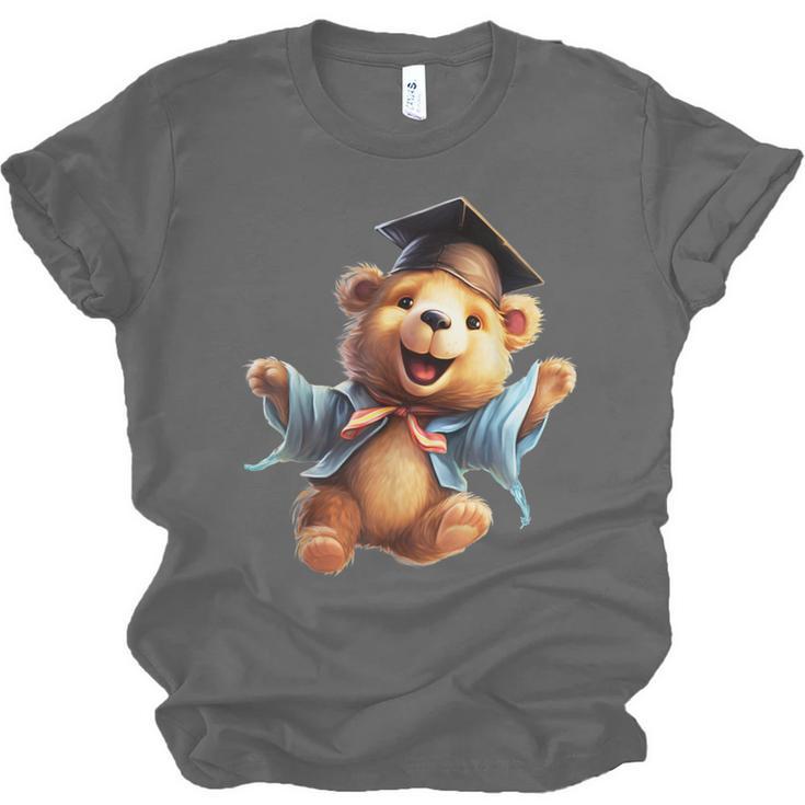 Cute Graduation Bear To Celebrate Your Graduate Unisex Jersey T-Shirt
