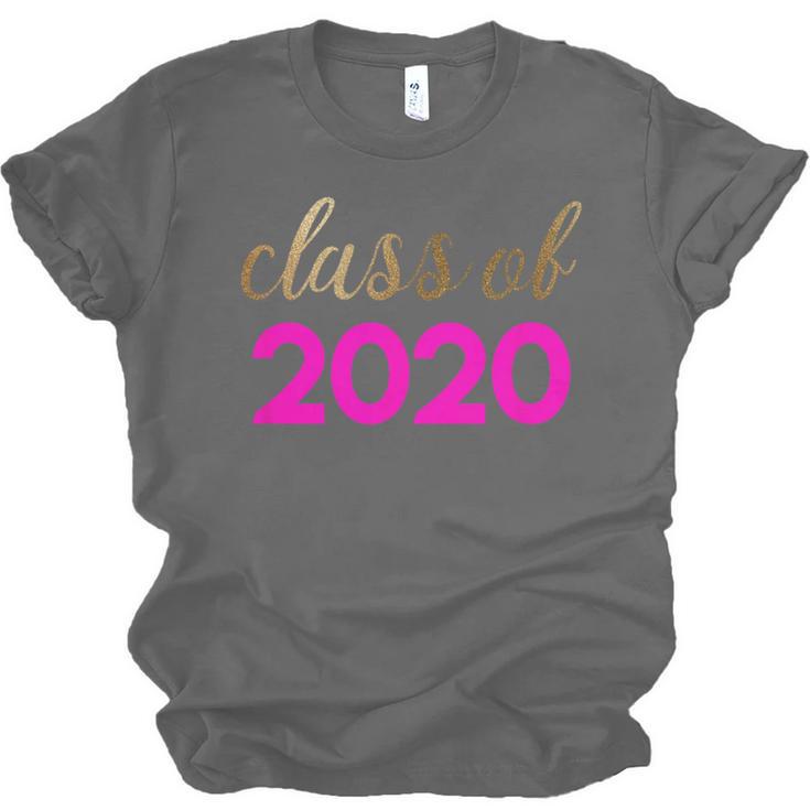 Cute Graduation Shirt Class Of 2020 Shirt Unisex Jersey T-Shirt