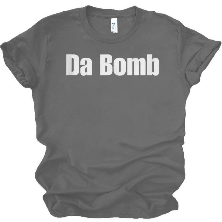 Da Bomb 90s Nostalgia Quote Unisex Jersey T-Shirt