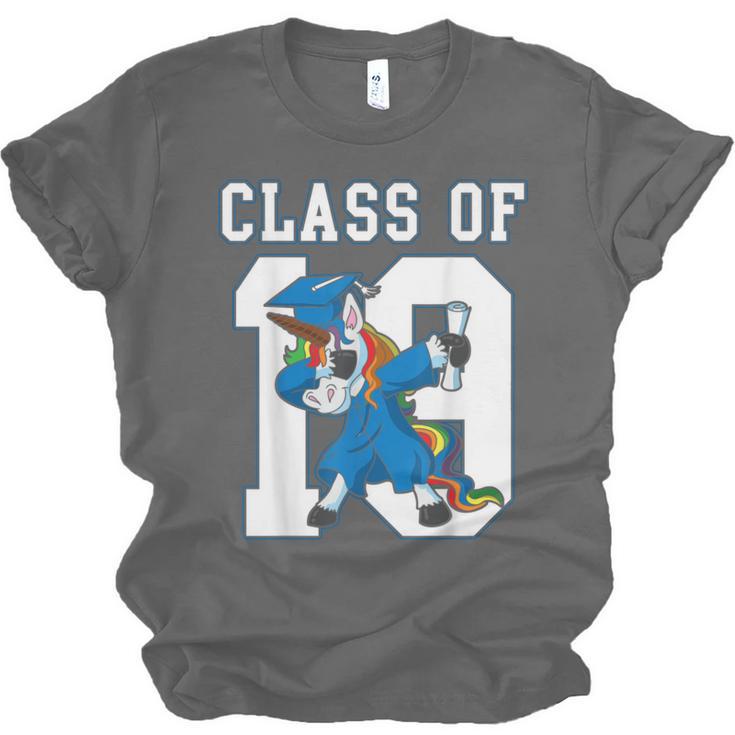 Dabbing Graduation Class Of 2019 Unicorn Shirt Unisex Jersey T-Shirt