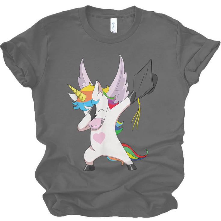 Dabbing Unicorn Graduation Class Of 2019 Women Unisex Jersey T-Shirt