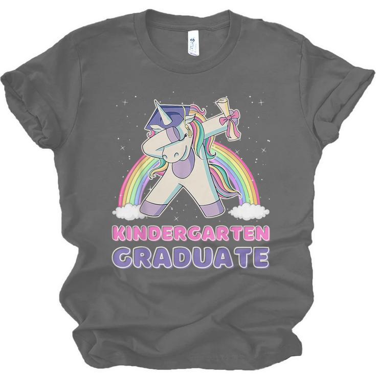 Dabbing Unicorn Kindergarten Graduation Dab Dance Girl Unisex Jersey T-Shirt