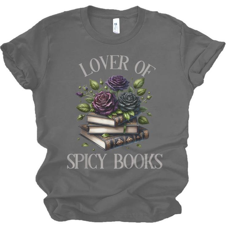 Dark Romance Book Lover Spicy Books Bookish Merch Morally Unisex Jersey T-Shirt