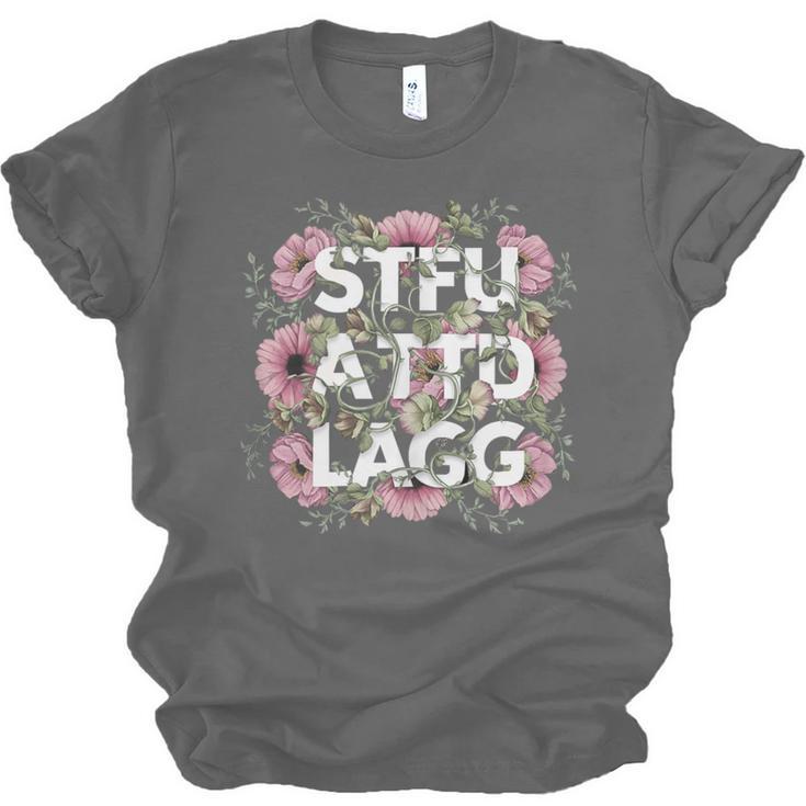 Dark Romance Romantasy Book Lover Shadow Daddy STFUATTDLAGG Unisex Jersey T-Shirt