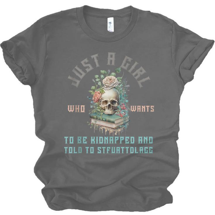 Dark Romance Women STFUATTDLAGG Smutt Book Merch Good Girl Unisex Jersey T-Shirt