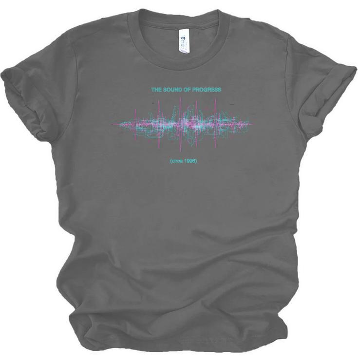 DIAL UP Modem Sound Of Progress 1996 Gen X Tech Nostalgia Unisex Jersey T-Shirt DIAL UP Modem Sound Of Progress 1996 Gen X Tech Nostalgia Unisex Jersey T-Shirt