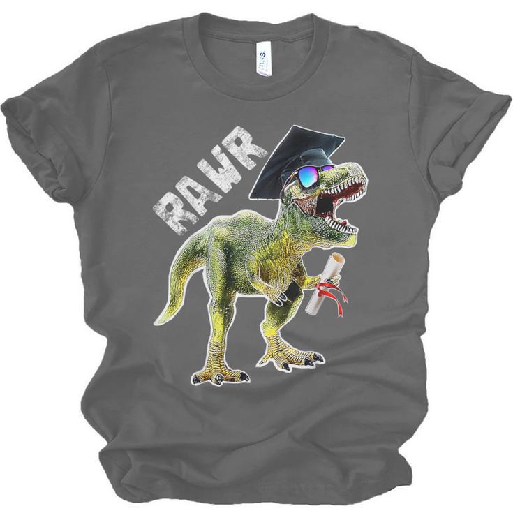 DinosaurRex Rawr Last Day Of School Graduation Shirt Unisex Jersey T-Shirt