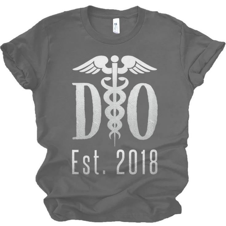 Doctor Graduation Shirt Tshirt Tee For Medical Students DO Unisex Jersey T-Shirt