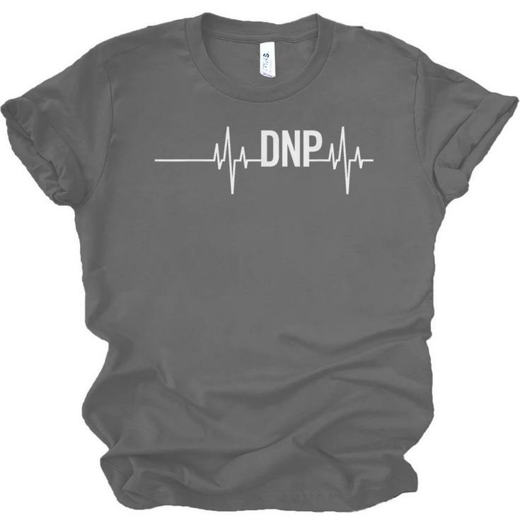 Doctor Of Nursing Practice Graduation DNP Heartbeat Unisex Jersey T-Shirt