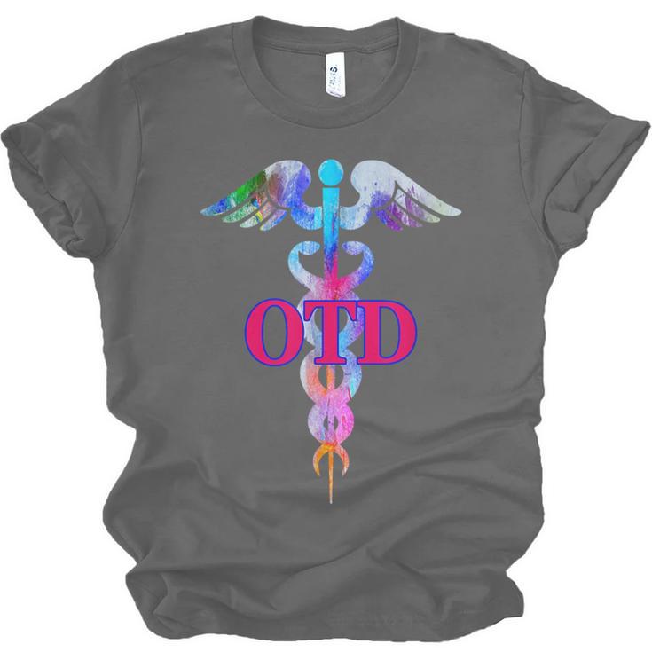 Doctor Of Occupational Therapy OTD Caduceus Graduation Unisex Jersey T-Shirt