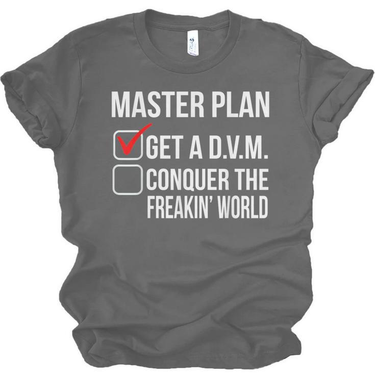 DVM Veterinarian Graduation Doctor Veterinary Medicine Unisex Jersey T-Shirt