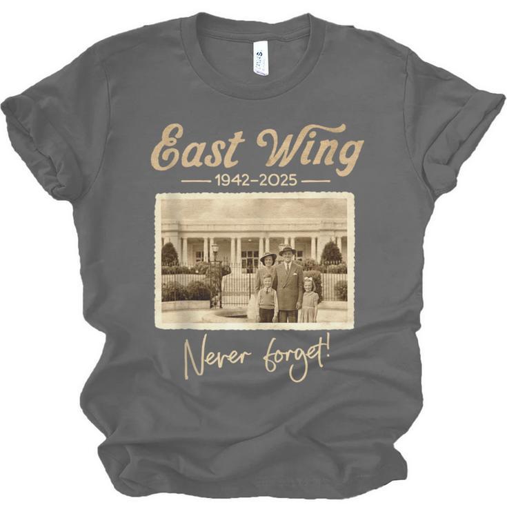East Wing Never Forget American Vintage Nostalgia Unisex Jersey T-Shirt East Wing Never Forget American Vintage Nostalgia Unisex Jersey T-Shirt