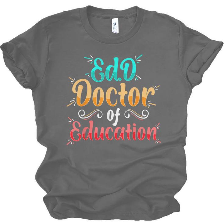 EdD Doctor Of Education Inspiring Doctorate Graduation Unisex Jersey T-Shirt
