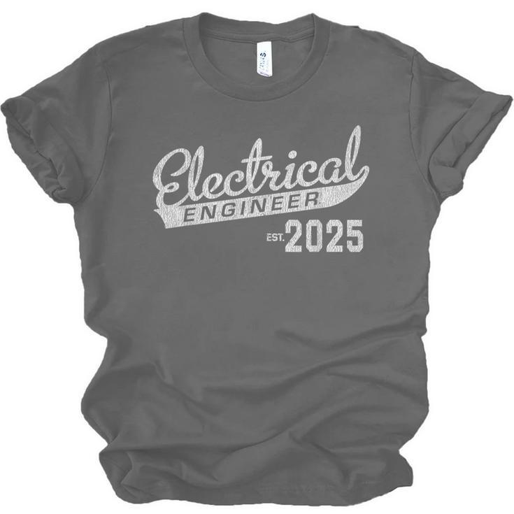 Electrical Engineer Graduation 2025 Unisex Jersey T-Shirt