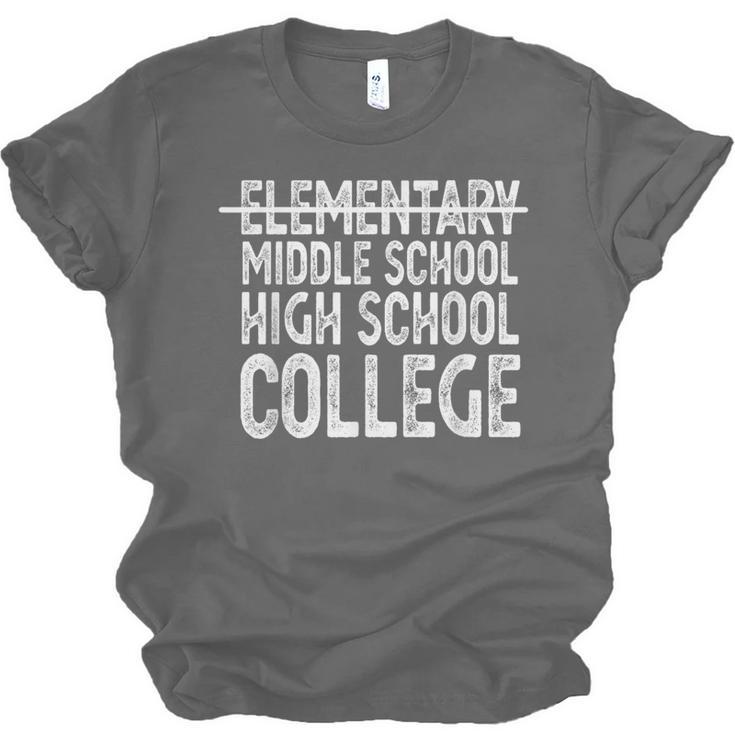 Elementary Graduation Elementary Middle School Graduation Unisex Jersey T-Shirt