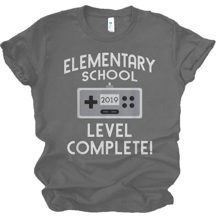Elementary School Graduation Level Complete Gamer Unisex Jersey T-Shirt