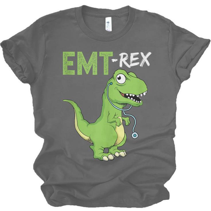 EMT Rex Paramedic Graduation Firefighter Unisex Jersey T-Shirt