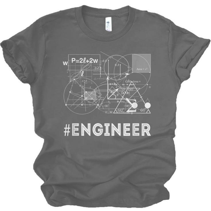 ENGINEER MATH COLLEGE GIFT IDEA GRADUATION T-SHIRT GRAPHIC Unisex Jersey T-Shirt
