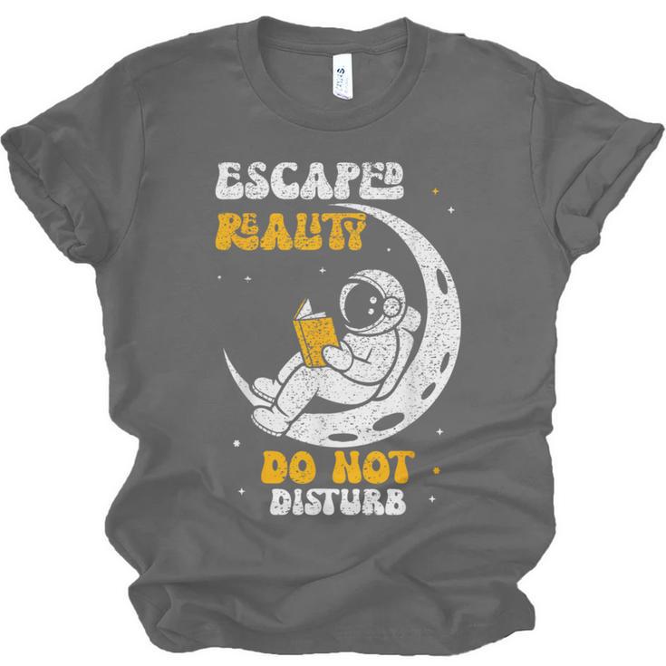 Escaped Reality Do Not Disturb Book Lover Unisex Jersey T-Shirt