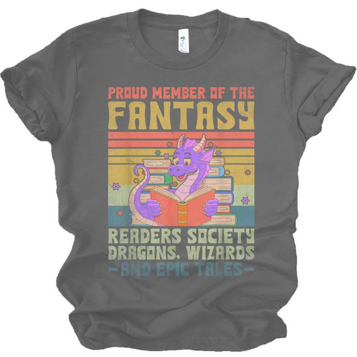 Fantasy Reader Society Reading Book Retro Bookworm Reader Unisex Jersey T-Shirt Fantasy Reader Society Reading Book Retro Bookworm Reader Unisex Jersey T-Shirt