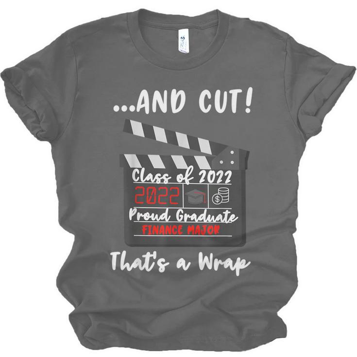 Finance Major Graduation Class Of 2022 Graduate Finance Unisex Jersey T-Shirt