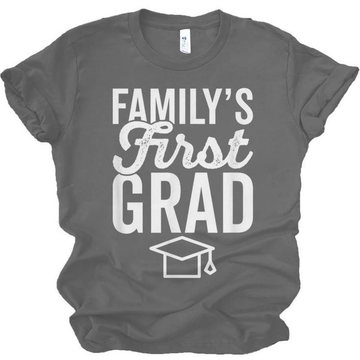 First In Family To Graduate College 2018 Graduation Unisex Jersey T-Shirt