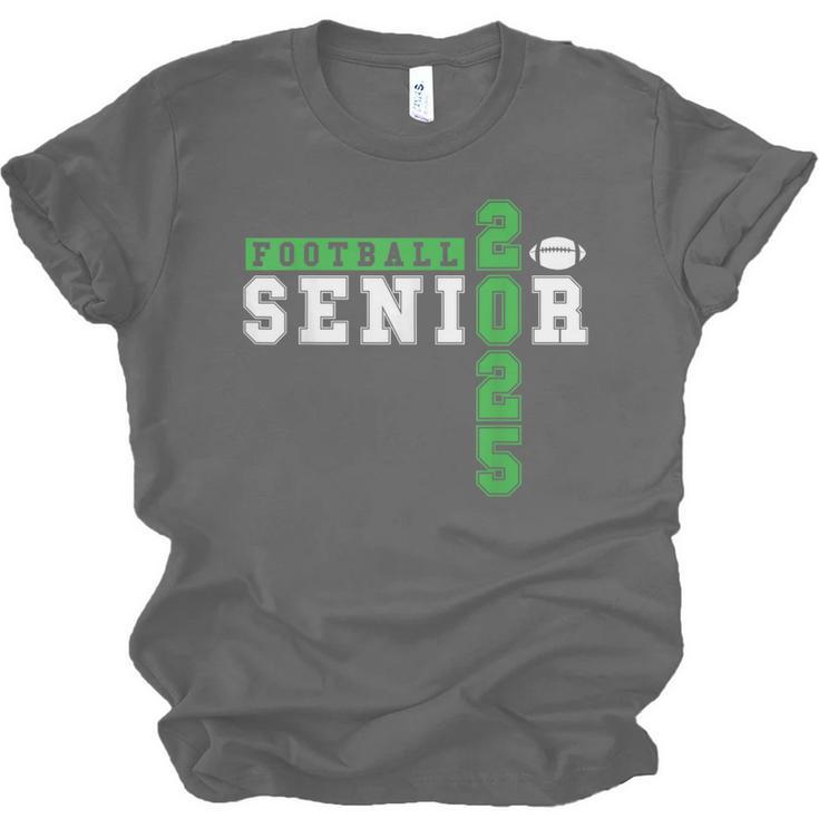 Football Senior Night Football Senior 2025 Graduation 23 Unisex Jersey T-Shirt
