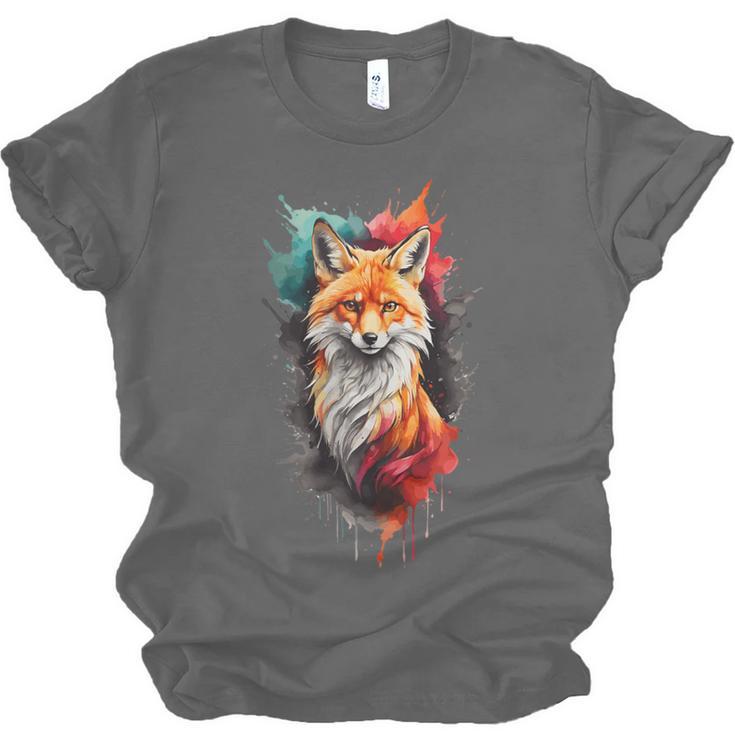 Fox For Fox Lovers Men Women Kids Introverts Unisex Jersey T-Shirt