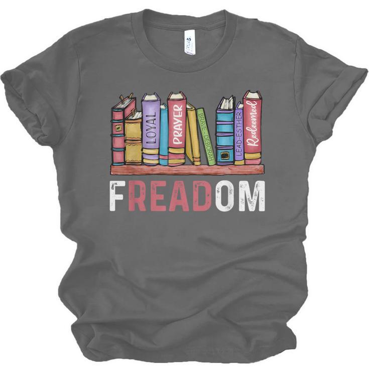 Freadom Anti Ban Books Freedom To Read Book Lover Reading Unisex Jersey T-Shirt