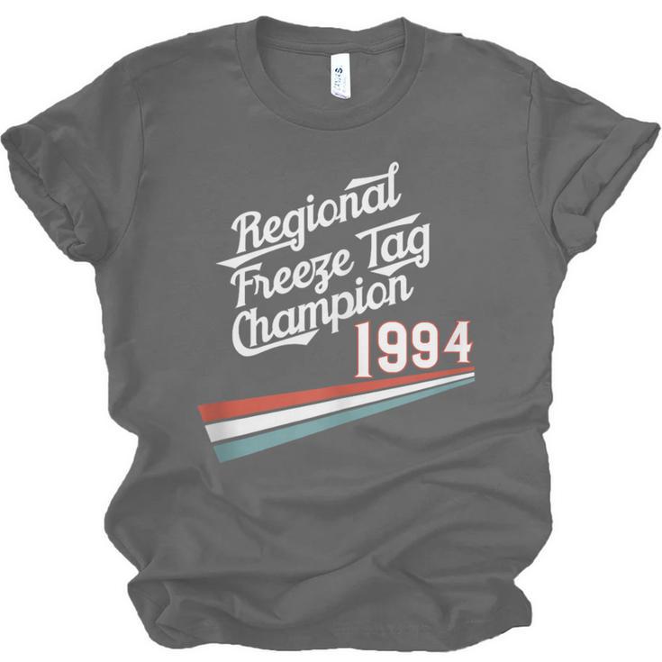Freeze Tag 90s Nostalgia Unisex Jersey T-Shirt