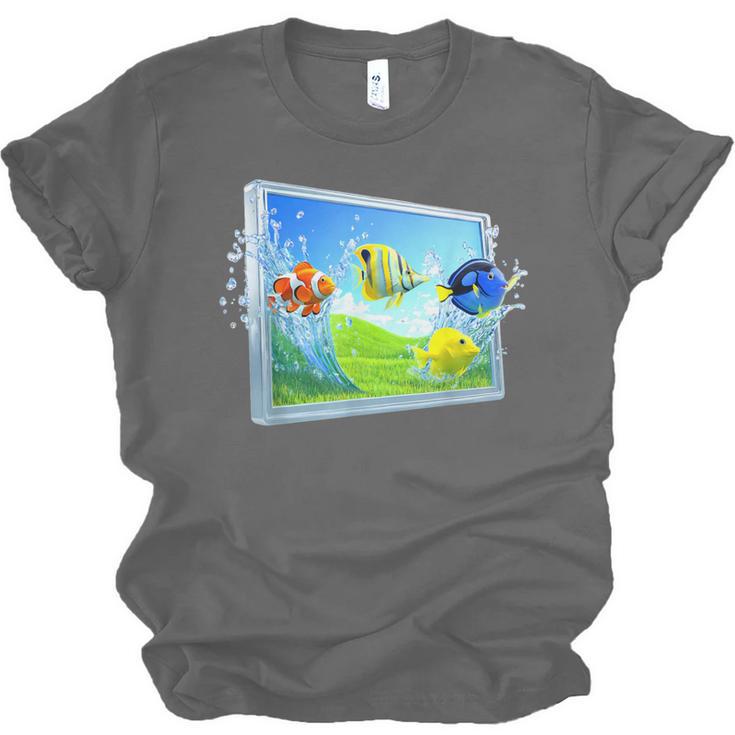 Frutiger Aero Fish Unisex Jersey T-Shirt Frutiger Aero Fish Unisex Jersey T-Shirt