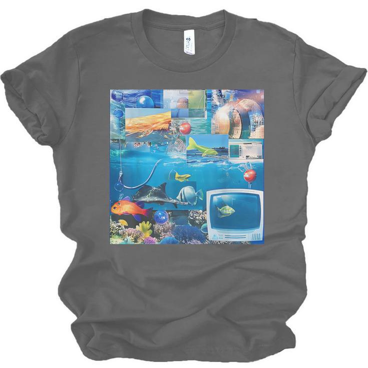 Frutiger Aero Retro Vibes Y2K Retro Grunge Unisex Jersey T-Shirt