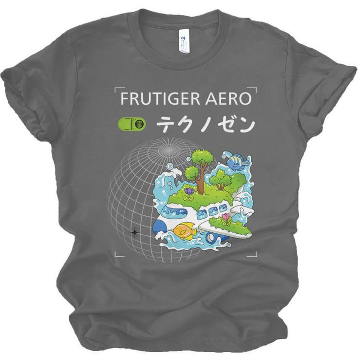 Frutiger Aero Y2K Fashion Trends Statement Piece Tech Orbite Unisex Jersey T-Shirt