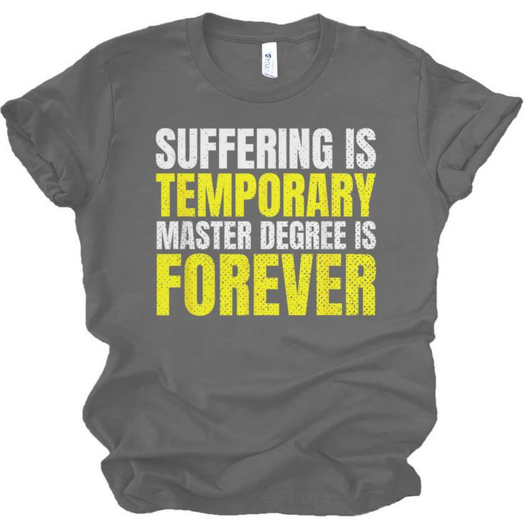 FUnny MBA Student Mastered It Masters Degree Graduation Unisex Jersey T-Shirt