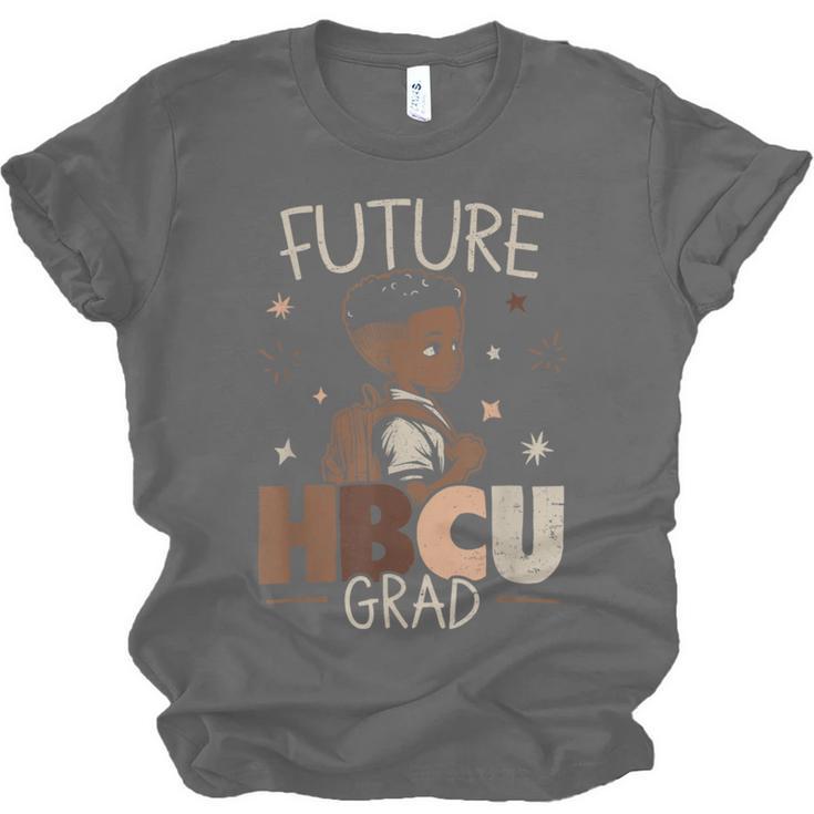 Future HBCU Grad Graduate Afro Boy College Graduation Unisex Jersey T-Shirt