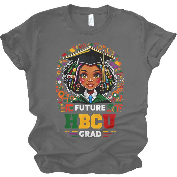 Future HBCU Grad Graduation Students Girl Kids Unisex Jersey T-Shirt