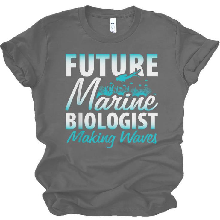 FUTURE MARINE BIOLOGIST MAKING WAVES Graduation T-Shirt Unisex Jersey T-Shirt