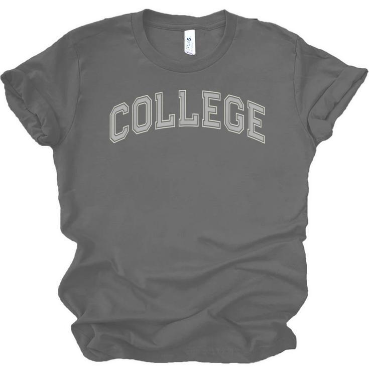 Generic COLLEGE Bound Senior Graduation Silly Colege Unisex Jersey T-Shirt