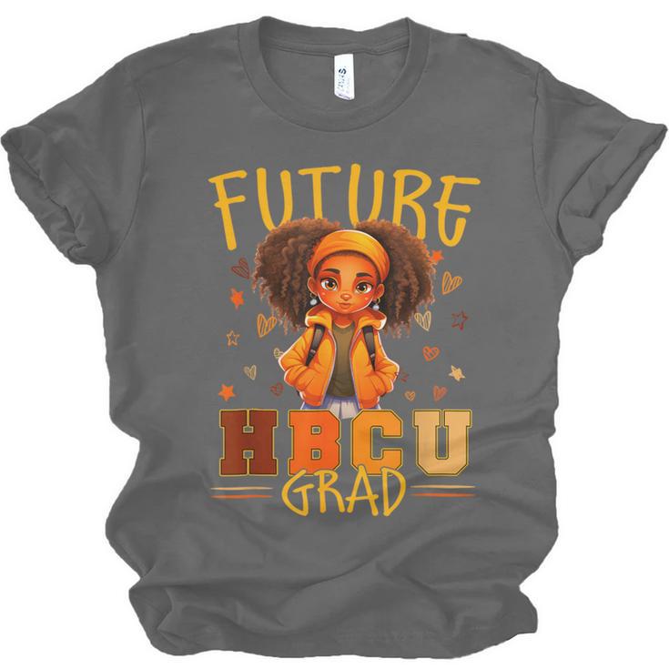 Girl Future HBCU Graduate Afro College Graduation Kids Unisex Jersey T-Shirt