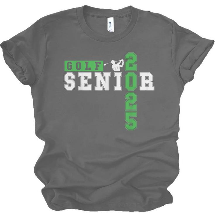 Golf Senior Night Golf Senior 2025 Graduation 33 Unisex Jersey T-Shirt