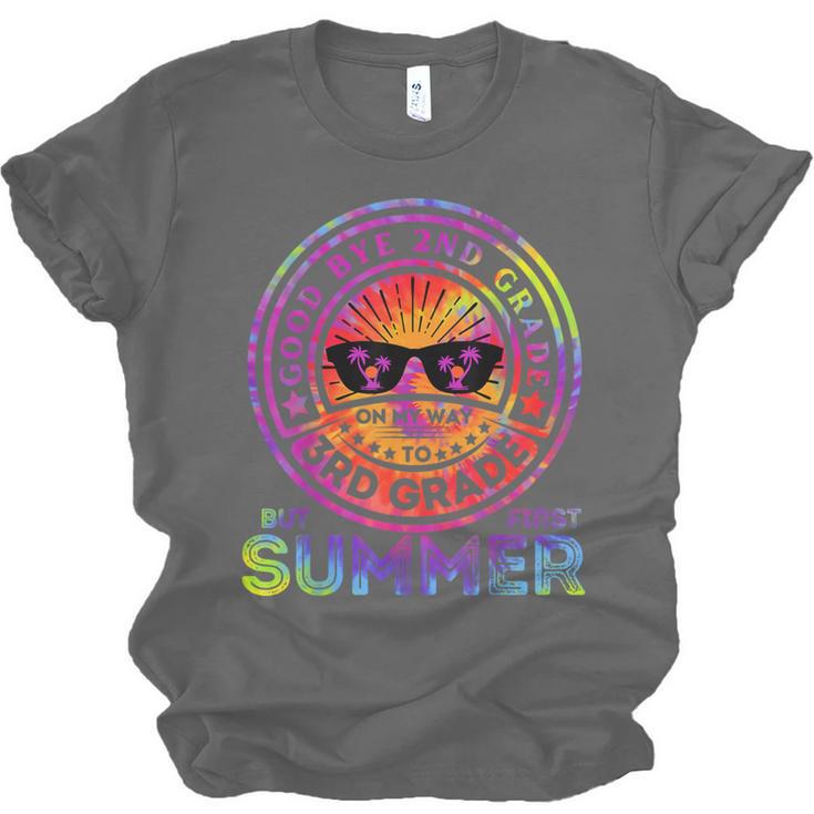 Goodbye 2nd Grade Graduation To 3rd Grade First Summer Kids Unisex Jersey T-Shirt