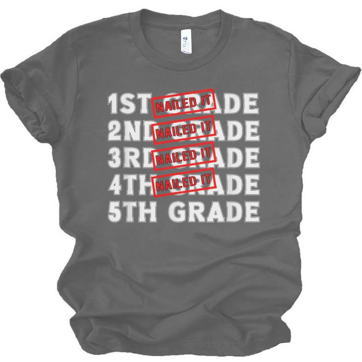 Goodbye 4th Grade Graduation Last Day School Hello 5th Grade Unisex Jersey T-Shirt