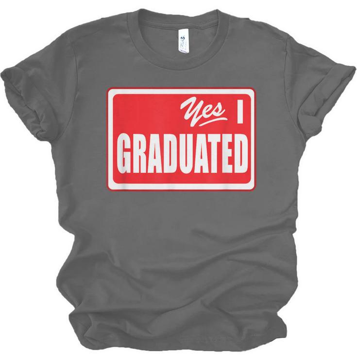Graduate Class Of 2025 Senior Graduation End Of School Year Unisex Jersey T-Shirt