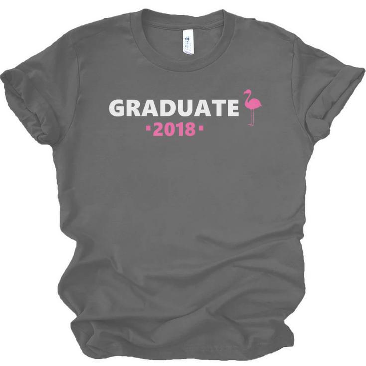 Graduate Flamingo 2018 Cute Graduation Unisex Jersey T-Shirt