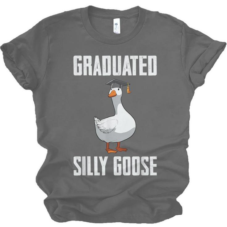 Graduated Silly Goose Student Graduation 2026 Grad Unisex Jersey T-Shirt